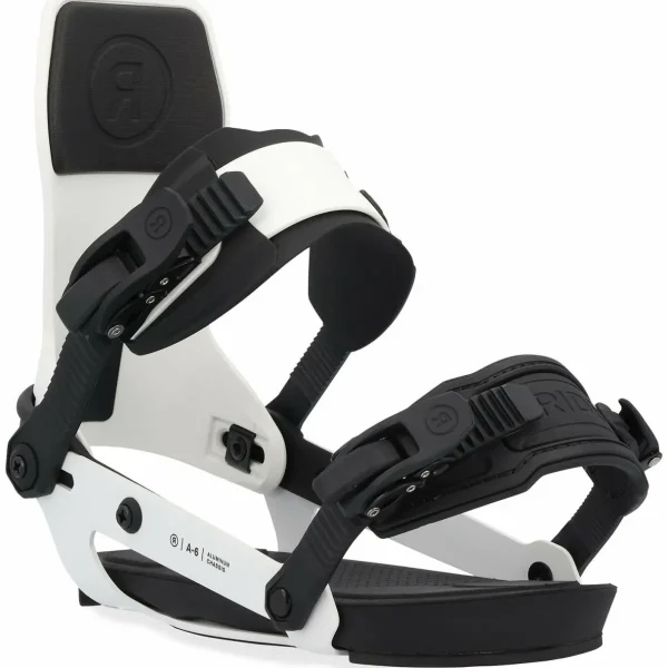 Ride Smokescreen Snowboard + A-6 Snowboard Bindings 2025
