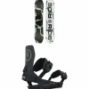 Ride Twinpig Snowboard + A-6 Snowboard Bindings 2025