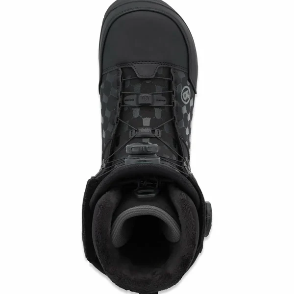 Ride x Trevor Andrew Psychocandy Snowboard + A-6 x Trevor Andrew Snowboard Bindings + Trevor Andrew Lasso Snowboard Boots 2025