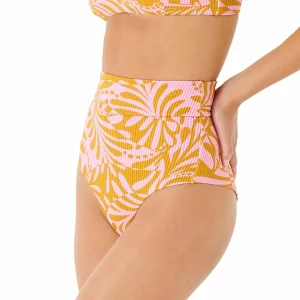Women Rip Curl Afterglow High Waist Cheeky Bikini Bottoms - Women's