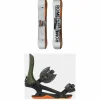 Rome Agent Snowboard + 390 Boss Snowboard Bindings 2025