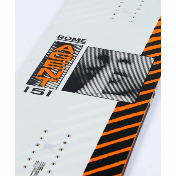 Rome Agent Snowboard + Vice Snowboard Bindings 2025