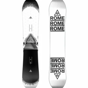 Rome Artifact Pro Snowboard + 390 Boss Snowboard Bindings 2025