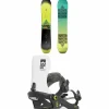 Rome Artifact Snowboard + Trace Snowboard Bindings 2025