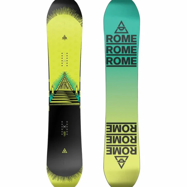 Rome Artifact Snowboard + Trace Snowboard Bindings 2025