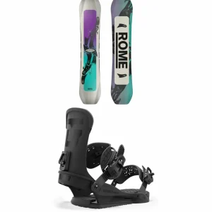Kids Rome Slapstick Snowboard + Union Cadet Pro Snowboard Bindings - Kids' 2025