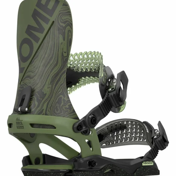 Rome Stale Fish Snowboard + Katana Snowboard Bindings 2025