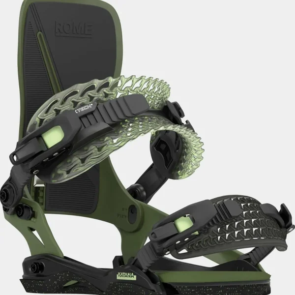 Rome Stale Fish Snowboard + Katana Snowboard Bindings 2025