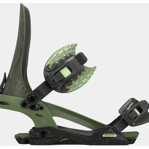 Rome Stale Fish Snowboard + Katana Snowboard Bindings 2025