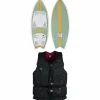 Ronix Koal Classic Fish Wakesurf Board + Supernova Capella 3.0 CGA Wake Vest - Women's 2023