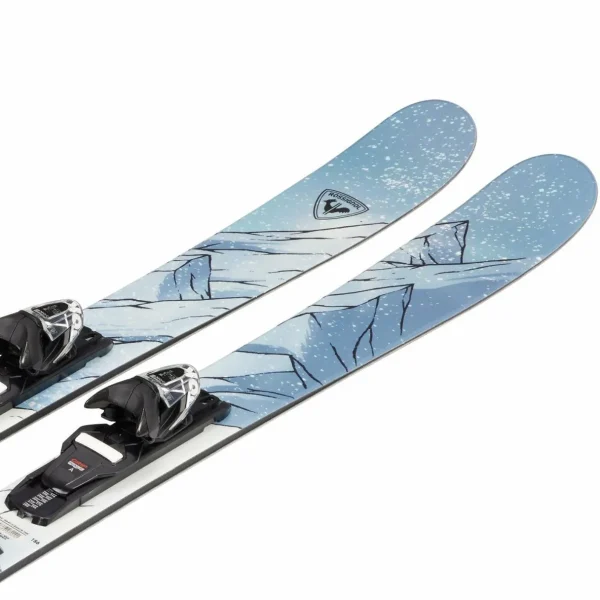 Rossignol Black Ops 92 Skis + Xpress 11 GW Bindings 2024