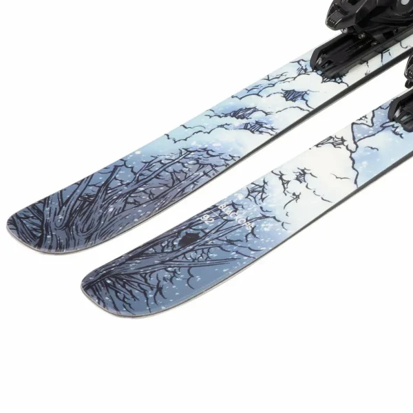 Rossignol Black Ops 92 Skis + Xpress 11 GW Bindings 2024