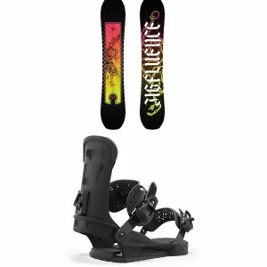 Kids Rossignol Jibfluence Snowboard + Union Cadet Pro Snowboard Bindings - Kids' 2025