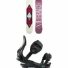 Rossignol Meraki Snowboard + Diva Snowboard Bindings - Women's 2025