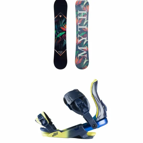 Rossignol Myth LTD Snowboard + After Hours Snowboard Bindings - Women's 2024