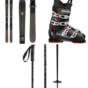Rossignol Sender 90 Pro Skis + Xpress 10 Bindings + Dalbello Veloce Max 75 Ski Boots + evo Refract Ski Poles 2024