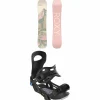 Roxy Breeze C2 Snowboard + Bent Metal Metta Snowboard Bindings - Women's 2025