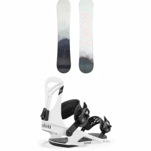 Roxy Raina LTD Snowboard + Union Rosa Snowboard Bindings - Women's 2025