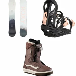 Roxy Raina LTD Snowboard + Viva LTD Snowboard Bindings + Vans Encore OG Snowboard Boots - Women's 2025