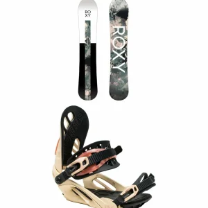Roxy Smoothie C2 Snowboard + Lola Snowboard Bindings - Women's 2025