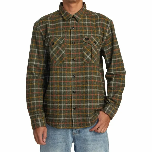 RVCA Hughes Long-Sleeve Flannel - Men's