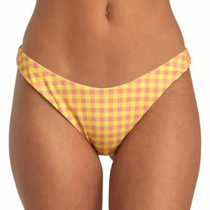 Women RVCA Sunkissed Skimpy French Bikini Bottom - Women's