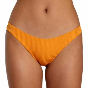 Women RVCA Shimmer Rib Cheeky Bottom - Women's
