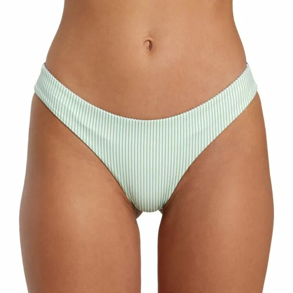 Women RVCA Tri Stripe Reversible Cheeky Bottom - Women's