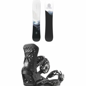 Salomon Bellevue Snowboard + Highlander Snowboard Bindings - Women's 2025