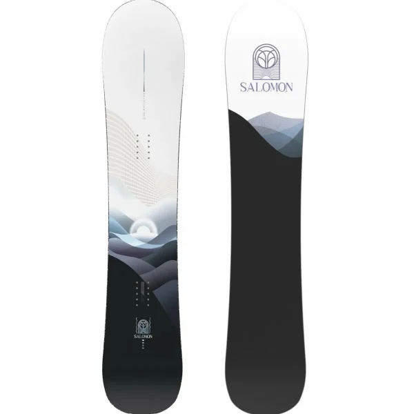Salomon Bellevue Snowboard + Highlander Snowboard Bindings - Women's 2025
