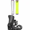 Salomon Dancehaul Snowboard + District Snowboard Bindings 2025