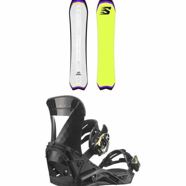 Salomon Dancehaul Snowboard + Mirage Snowboard Bindings - Women's 2025