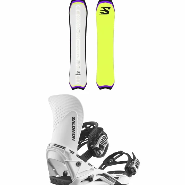 Salomon Dancehaul Snowboard + Hologram Snowboard Bindings 2025
