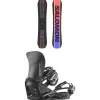Salomon Huck Knife Pro Snowboard + Hologram Snowboard Bindings 2025