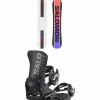 Salomon Huck Knife Snowboard + District Snowboard Bindings 2025