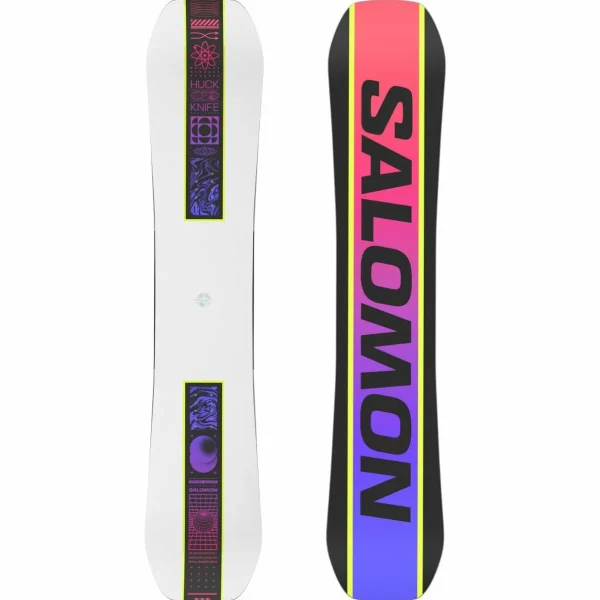 Salomon Huck Knife Snowboard + District Snowboard Bindings 2025