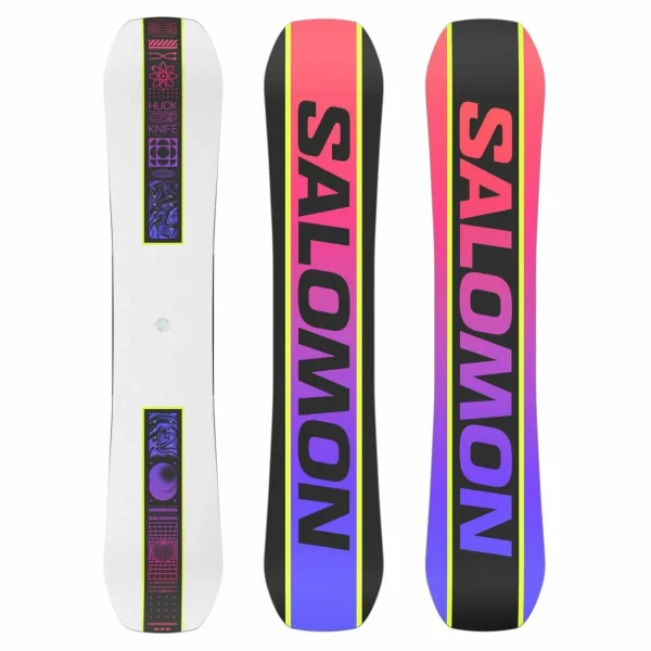 Salomon Huck Knife Snowboard + District Snowboard Bindings 2025