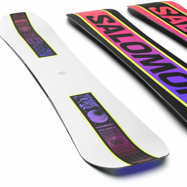 Salomon Huck Knife Snowboard + District Snowboard Bindings 2025