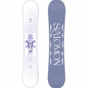 Salomon Lotus Snowboard + Rhythm Snowboard Bindings + Pearl Boa Snowboard Boots - Women's 2025