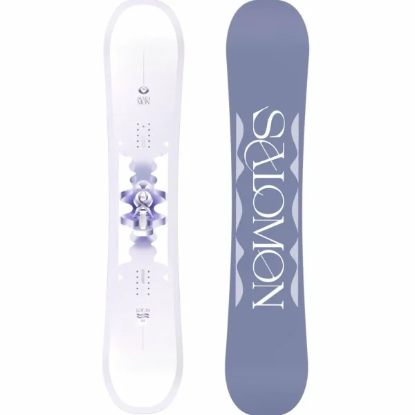 Salomon Lotus Snowboard + Rhythm Snowboard Bindings + Pearl Boa Snowboard Boots - Women's 2025