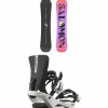 Kids Salomon Oh Yeah Grom Snowboard + Rhythm Jr Snowboard Bindings - Kids' 2025