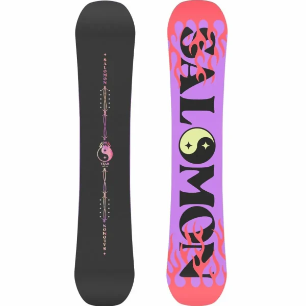 Salomon Oh Yeah Snowboard + Rhythm Snowboard Bindings + Pearl Boa Snowboard Boots - Women's 2025