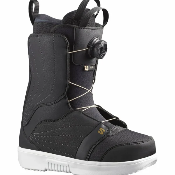 Salomon Oh Yeah Snowboard + Rhythm Snowboard Bindings + Pearl Boa Snowboard Boots - Women's 2025