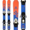 Kids Salomon Q-Max Jr Skis + ETK5 Bindings - Kids' 2018 - Used