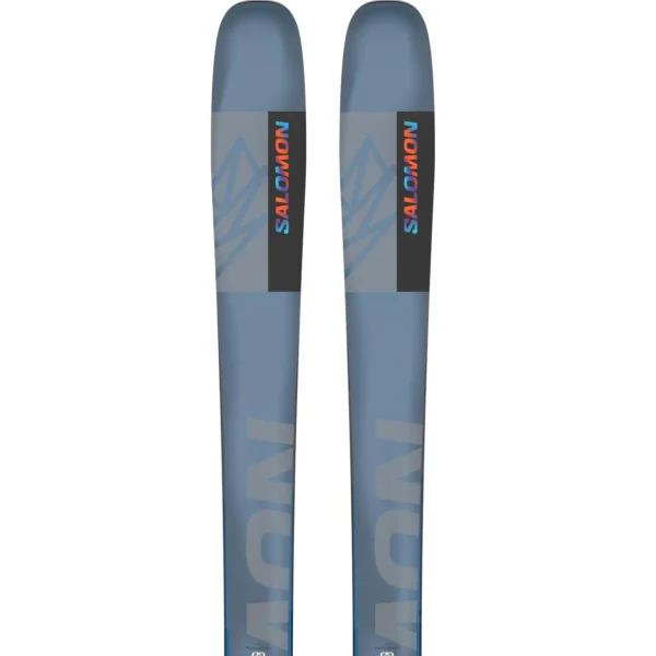 Salomon QST 92 Skis + Küat Grip 6 Ski/Snowboard Rack 2025