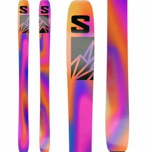 Salomon QST 106 Skis + Look Pivot 15 GW Ski Bindings 2025