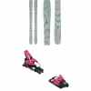 Salomon QST 100 Skis + Strive 14 MN Ski Bindings 2026