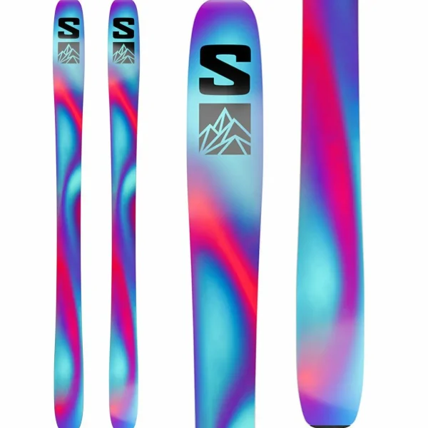 Salomon QST 98 Skis + Strive 12 GW Ski Bindings 2025