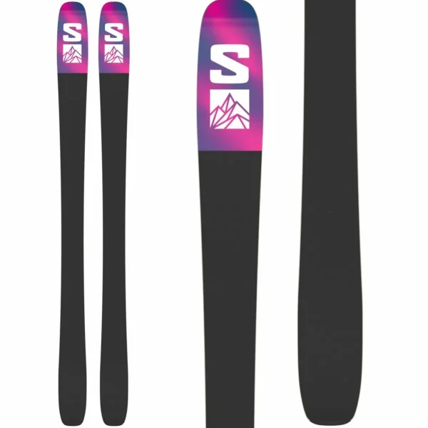 Salomon QST Lux 92 Skis - Women's + Look x evo Pivot 15 GW Ski Bindings 2025