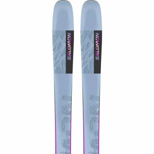 Salomon QST Lux 92 Skis - Women's + Look x evo Pivot 15 GW Ski Bindings 2025
